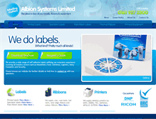 Tablet Screenshot of netlabels.co.uk